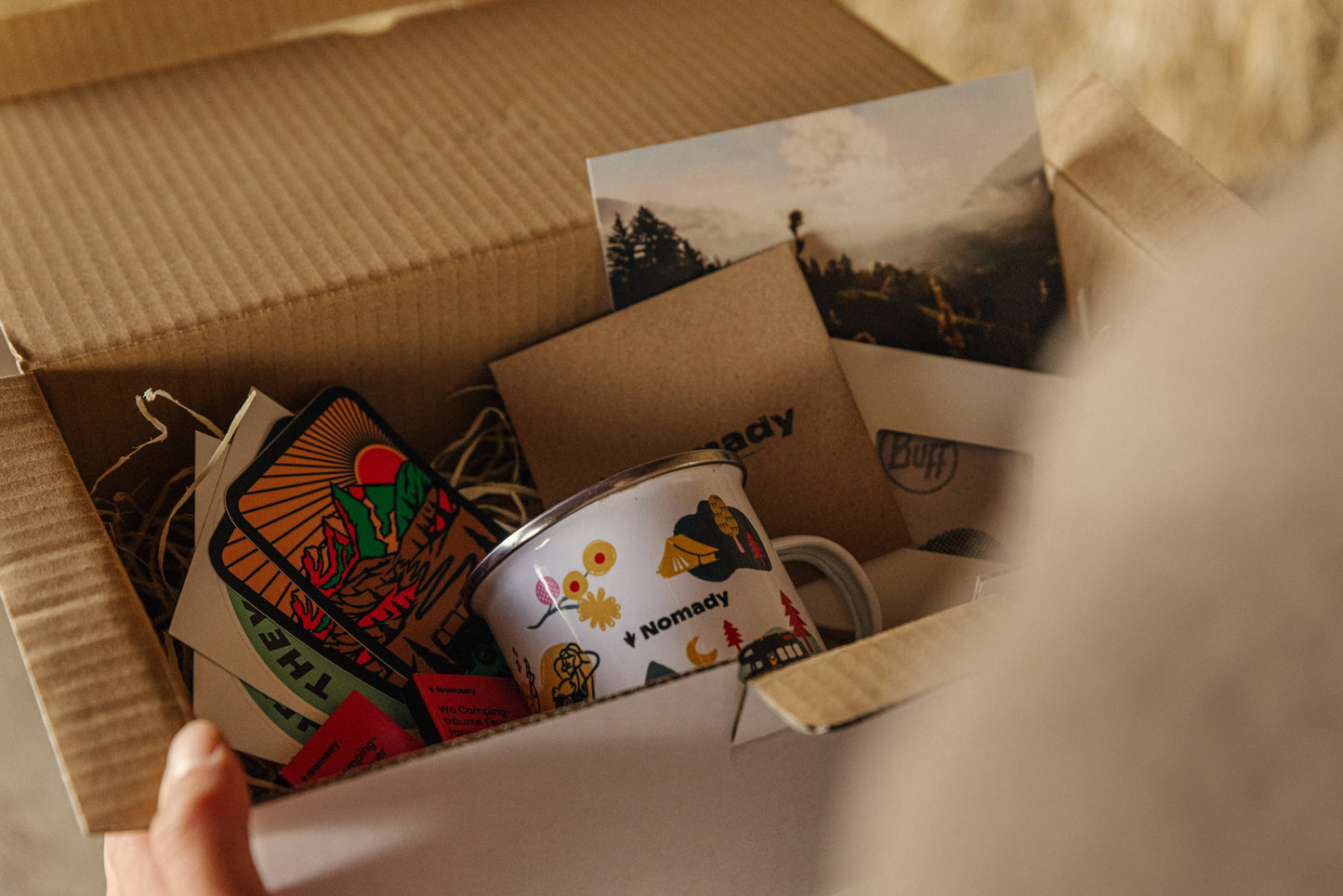 Nomady Gutscheinbox "Basecamp"