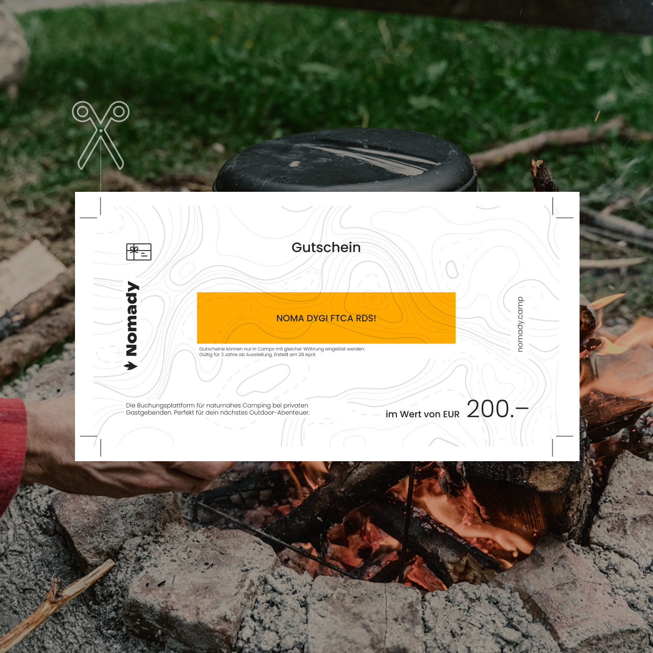 Nomady Gutschein Print @ Home
