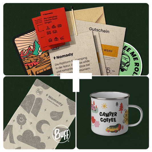 Nomady Gutscheinbox "Basecamp"